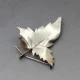Graham Watling Silver Leaf Brooch