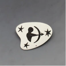 Gunnar Andresen Silver Modernist Brooch