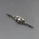 Georg Jensen Silver Floral Brooch #224B