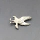 Ola Gorie Silver Bird of Prey Brooch