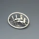 Geoffrey G Bellamy Gazelles  Brooch