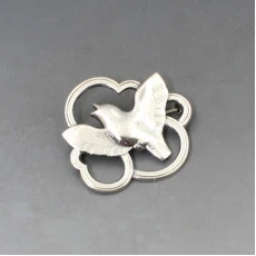 Eiler and Marloe 830 Silver Dove Brooch