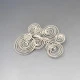 Jane Watling Silver Swirls Brooch