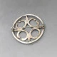 Ola Gorie Silver Celtic Brooch