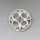 Ola Gorie Silver Celtic Brooch