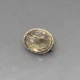 Oval Citrine and Silver Brooch