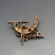  JUHLS Norway Silver "Tundra" Brooch