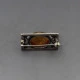 Bernard Instone Style Amber and Silver  Brooch 
