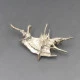  JUHLS Norway Silver "Tundra"  Brooch