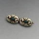  C A Christensen 830 Silver Floral Brooch