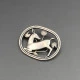 Georg  Jensen Silver Deer Brooch  256