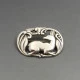Eiler and Marloe 830 Silver Deer Brooch