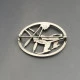 Geoffrey  Bellamy Leaping Gazelles  Brooch