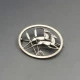 Geoffrey G Bellamy Leaping Gazelles  Brooch