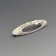Ola Gorie Silver Oval Brooch