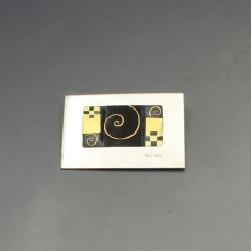 Sheila McDonald Enamel and Silver Brooch