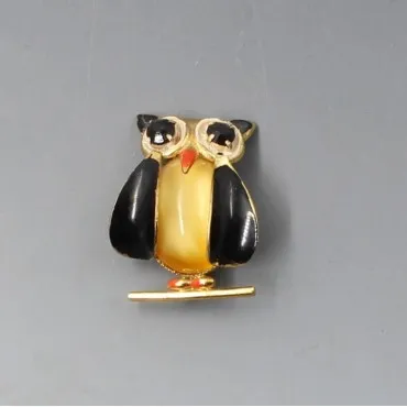 Owl Jelly Belly Brooch