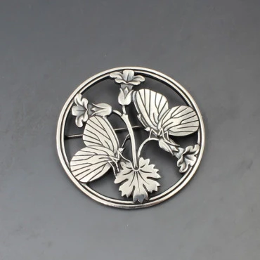  Georg Jensen  Butterfly Brooch #283
