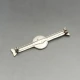 Scottish Silver Viking Ship Brooch