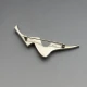 Rare Ernest Blyth for George Tarrat Silver Brooch 