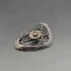 Gordon William Stevens Silver Modernist Brooch