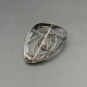 Gordon William Stevens Silver Modernist Brooch