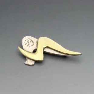 Designer CLC Abstract Brooch