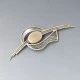Addy Ronen Silver Israel Brooch