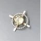 Glen Kelso Frame Silver Brooch
