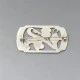 S Christian Fogh  Denmark Silver Brooch