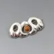Vintage  William Fuglede Amber Brooch