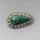 Vintage Eliat Stone Silver Brooch