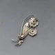 Hugo Grun Flower Brooch