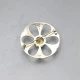 JOHN HART Iona Citrine and Silver Brooch