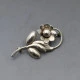 Vintage Carl Ove Frydensberg Silver Brooch