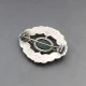Torben Herman Meier Chalcedony and Silver Brooch