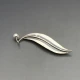 Mexico Silver Leaf Brooch