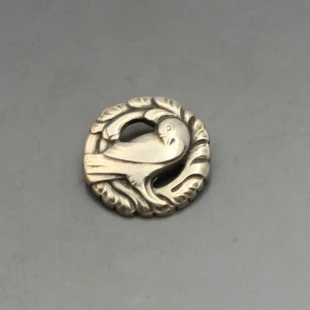 Georg Jensen Sterling Silver Dove Brooch