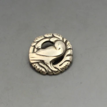 Georg Jensen Sterling Silver Dove Brooch