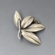  Anton Michelsen Leaf Brooch