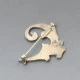 Linda Lewin Silver Leaf Brooch