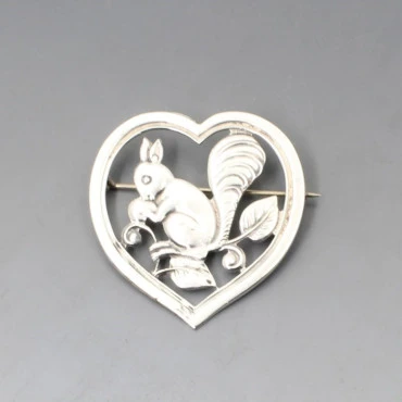 Borge Malling Jensen Silver Brooch