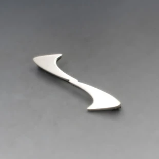 Bent Knudsen Silver Brooch