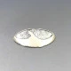 Silver Modernist Bird Brooch