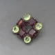 Suffragette Colours Silver Brooch