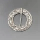 Alexander Ritchie Style Silver Penannular  Brooch