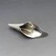 Large Silver Mexico Leaf Brooch