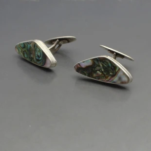 Arne Johansen Abelone Silver Cuff Links