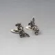 Brodrenne Bjerring Denmark Silver Car Cuff Links