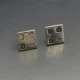 Eric Norris Smith Silver Cuff Links